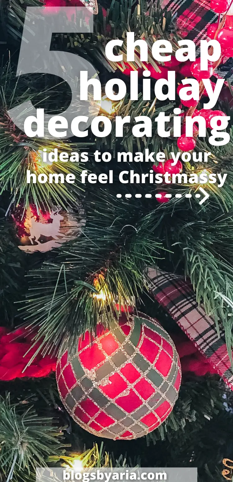5 Cheap Holiday Decorating Ideas
