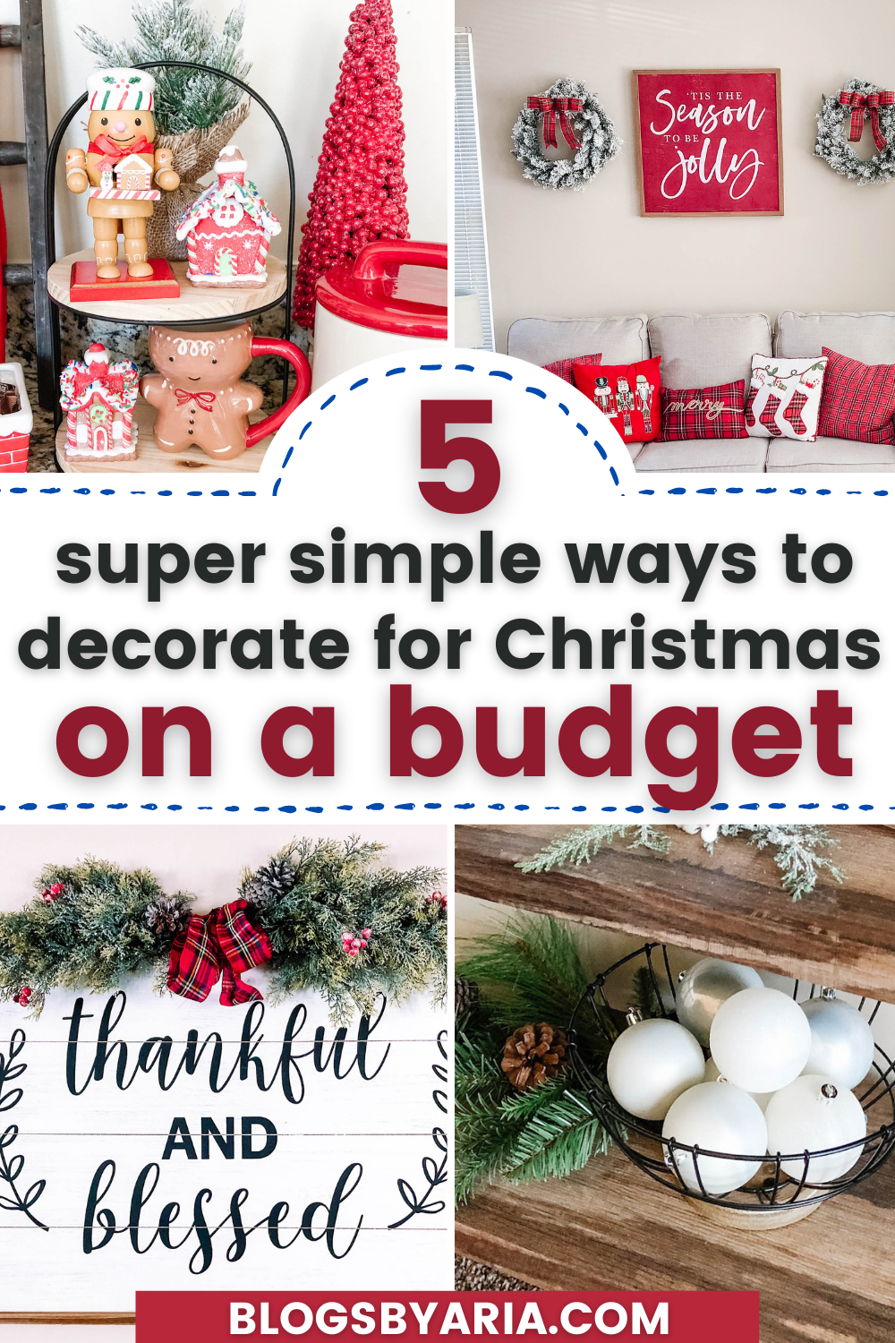 Affordable and Festive DIY Holiday Decorations