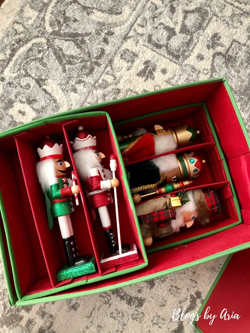 holiday storage solutions - nutcracker storage case