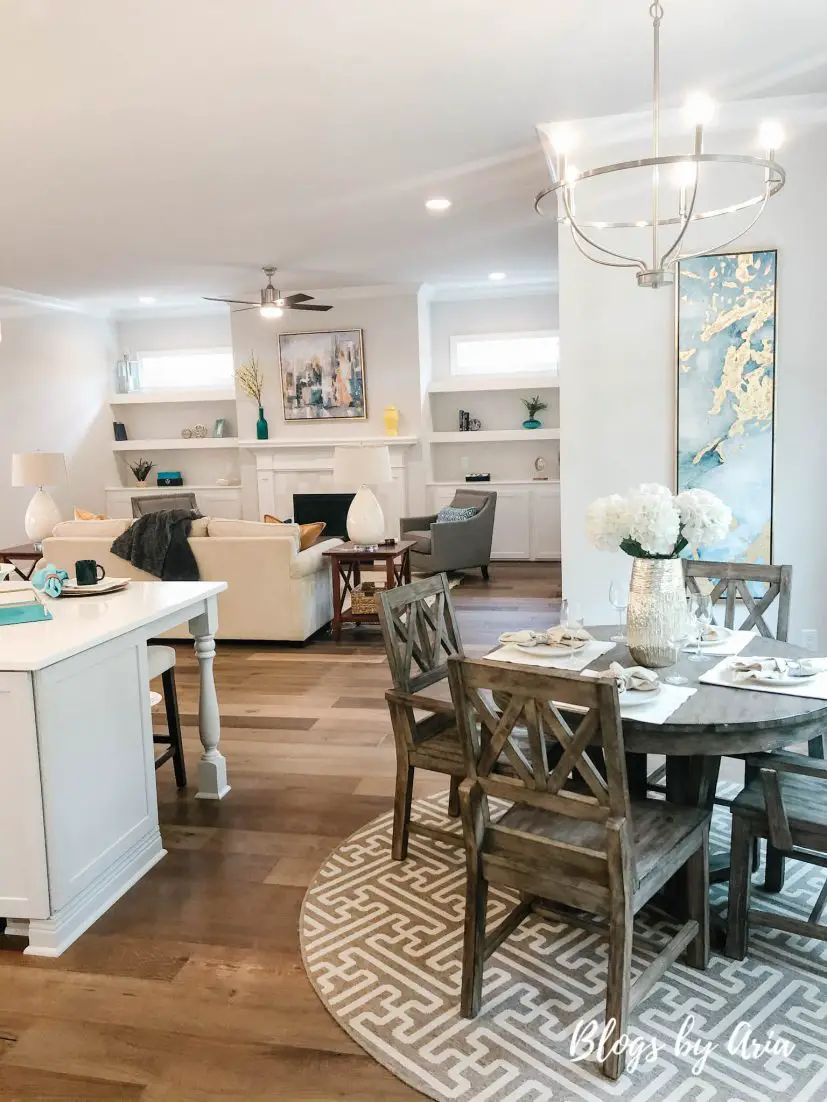 open eat in kitchen breakfast nook family room