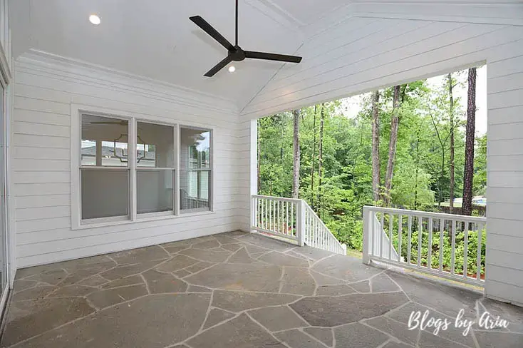 beautiful covered porch