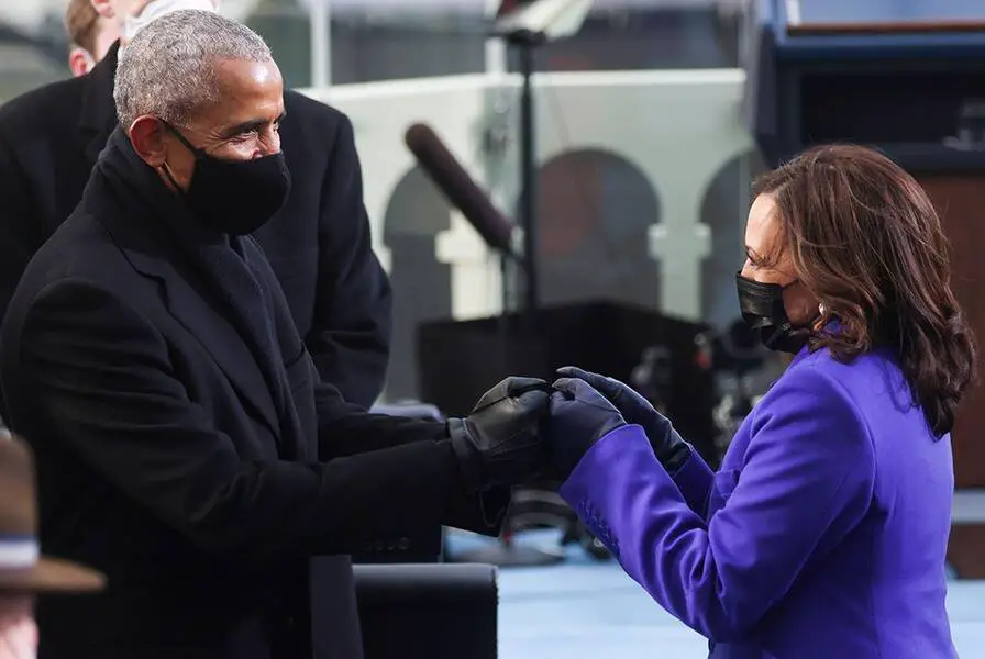President Barack Obama and Madam Vice President Kamala Harris