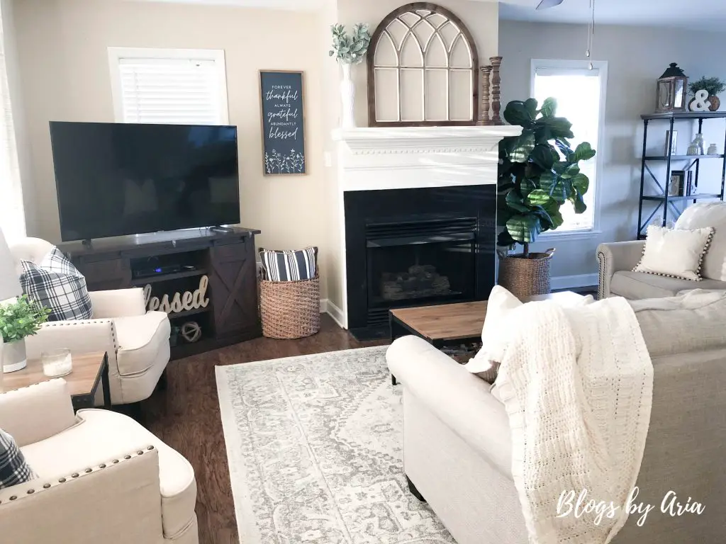 updating a traditional living room