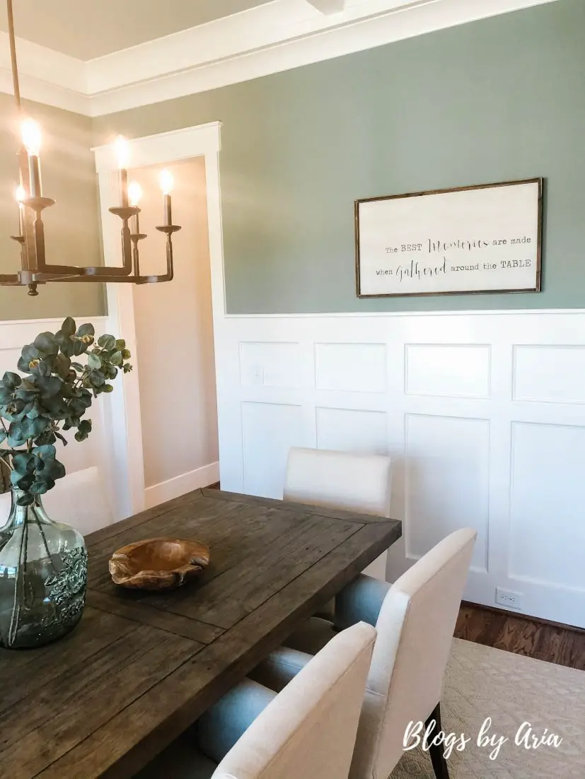 modern farmhouse dining room