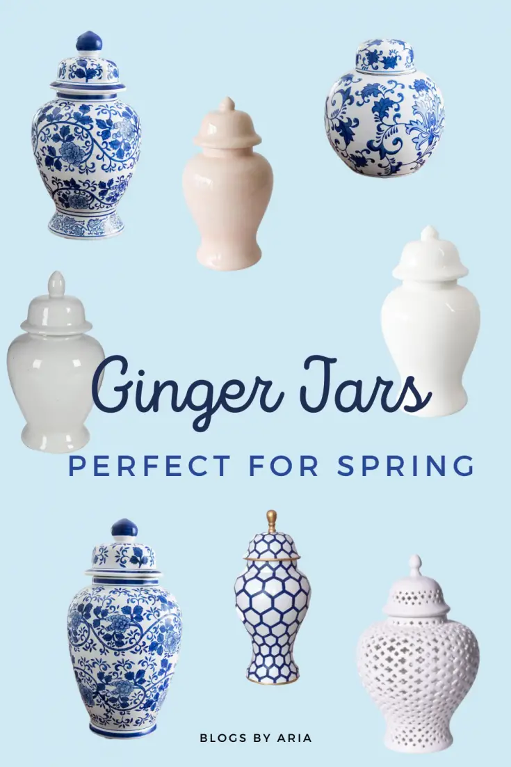 decorating with ginger jars