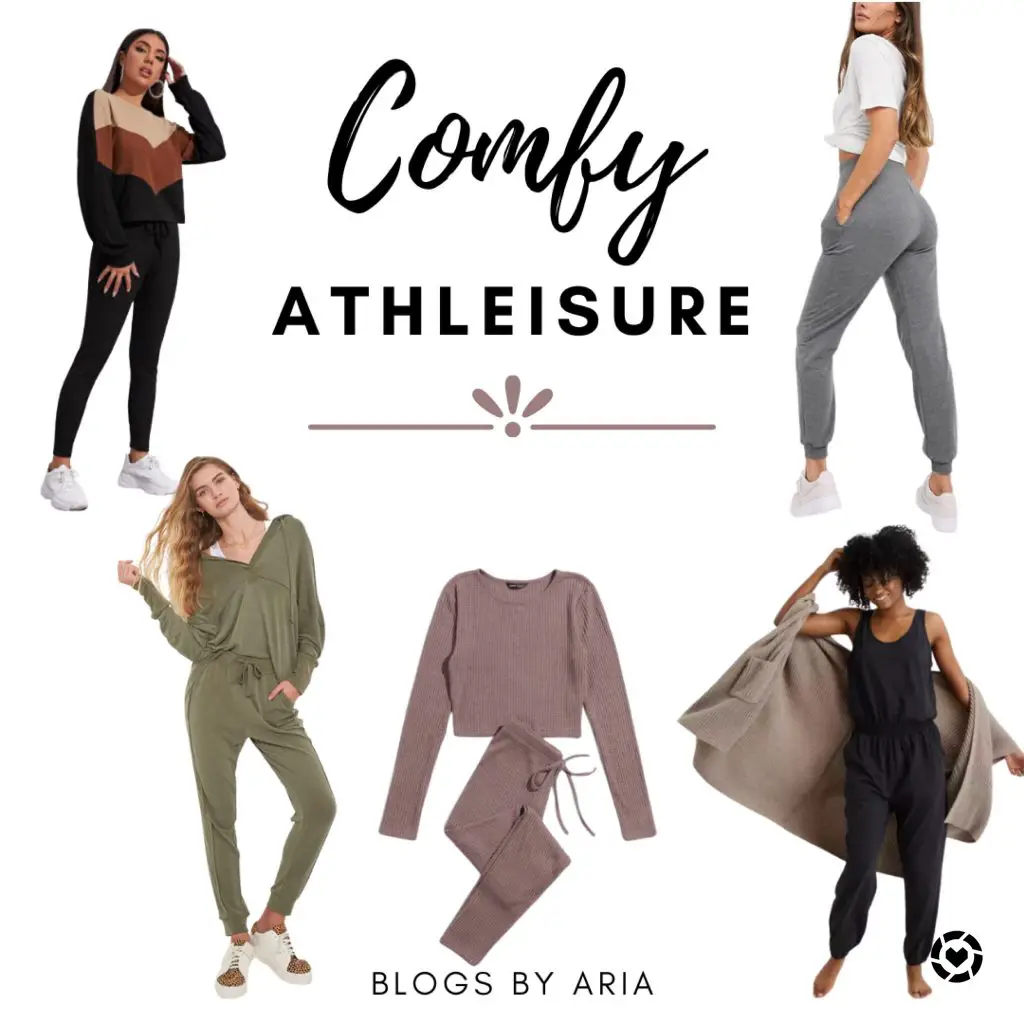 comfy athleisure style